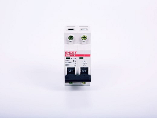 Pequeno interruptor automtico 2P 10A - 1