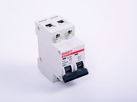 Pequeno interruptor automtico 2P 10A - 1 - 2